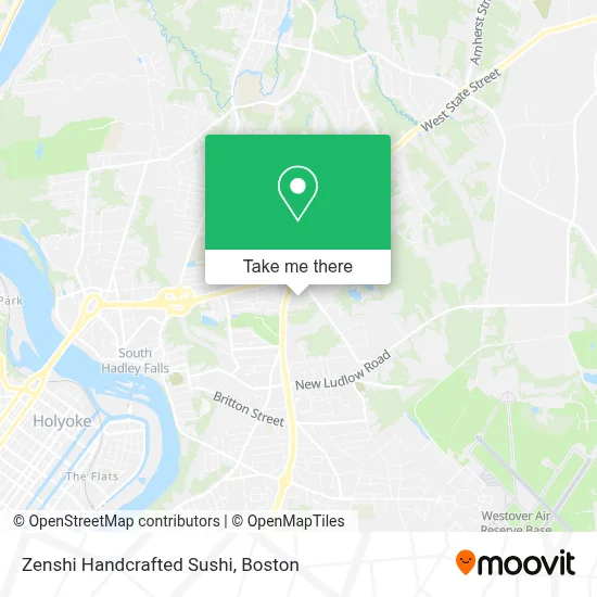 Zenshi Handcrafted Sushi map