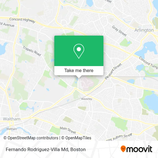 Fernando Rodriguez-Villa Md map