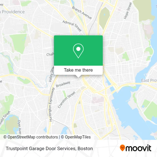Trustpoint Garage Door Services map