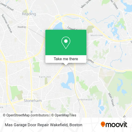 Mas Garage Door Repair Wakefield map