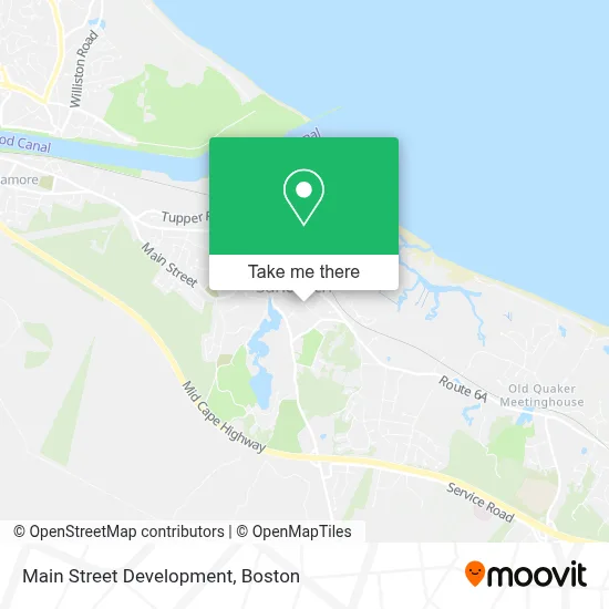 Main Street Development map