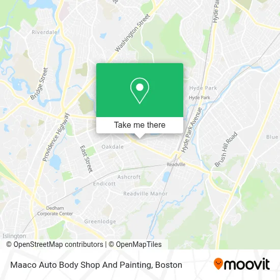 Maaco Auto Body Shop And Painting map