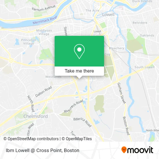 Ibm Lowell @ Cross Point map