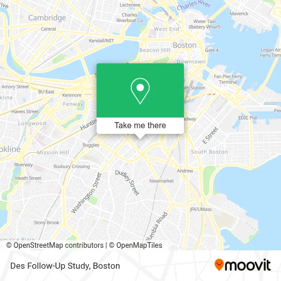 Des Follow-Up Study map