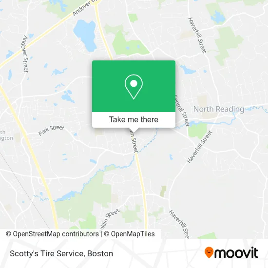 Scotty's Tire Service map