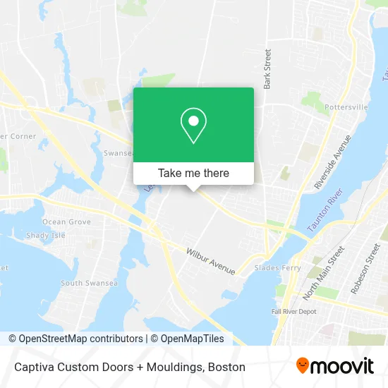Captiva Custom Doors + Mouldings map