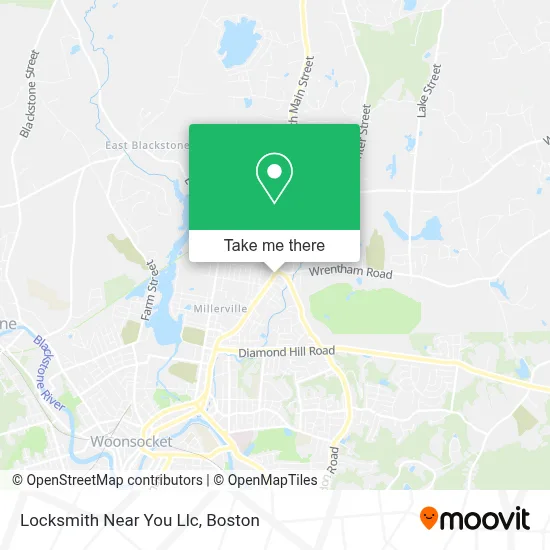 Locksmith Near You Llc map