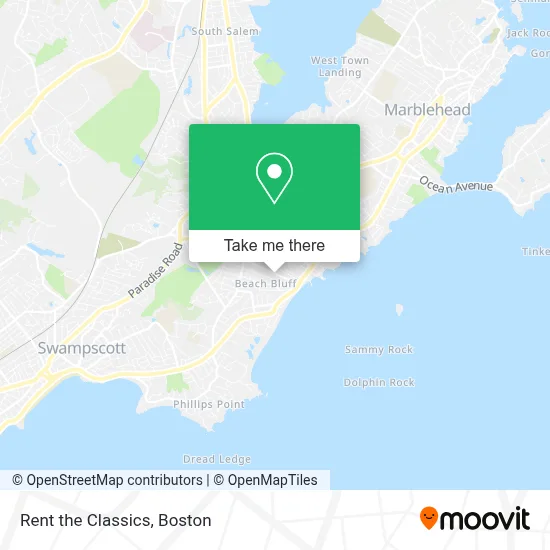 Rent the Classics map