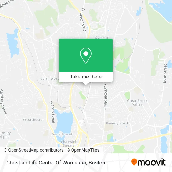 Christian Life Center Of Worcester map