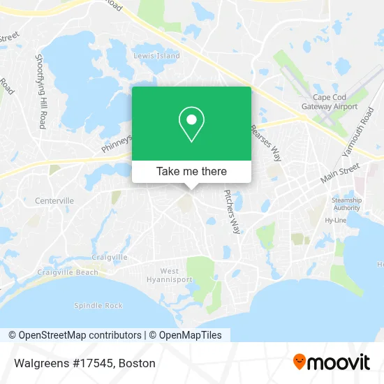 Walgreens #17545 map