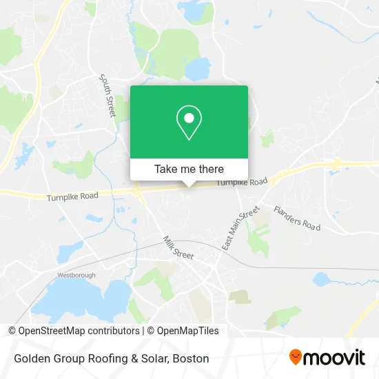 Golden Group Roofing & Solar map