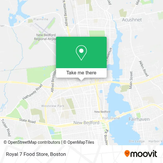 Royal 7 Food Store map