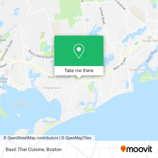 Basil Thai Cuisine map