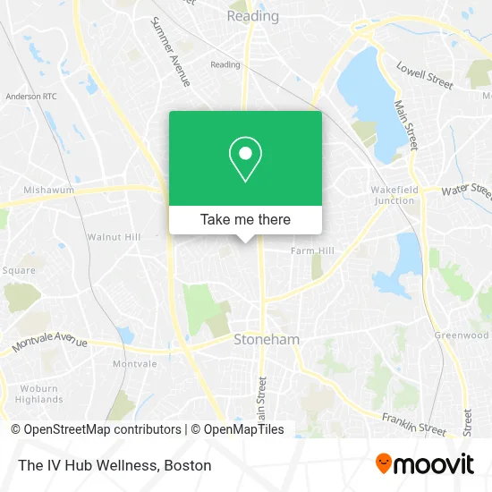 The IV Hub Wellness map