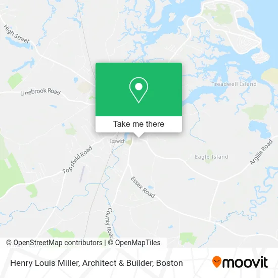 Henry Louis Miller, Architect & Builder map