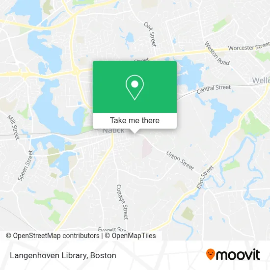 Langenhoven Library map