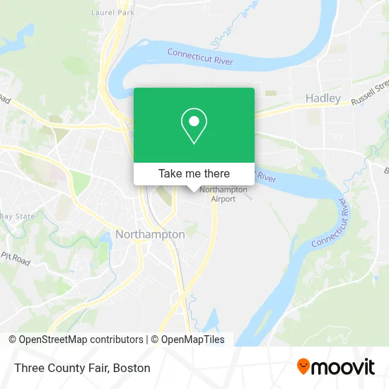 Three County Fair map