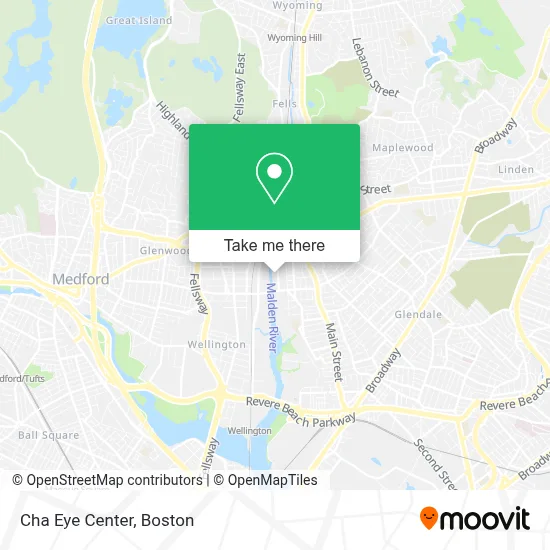 Cha Eye Center map