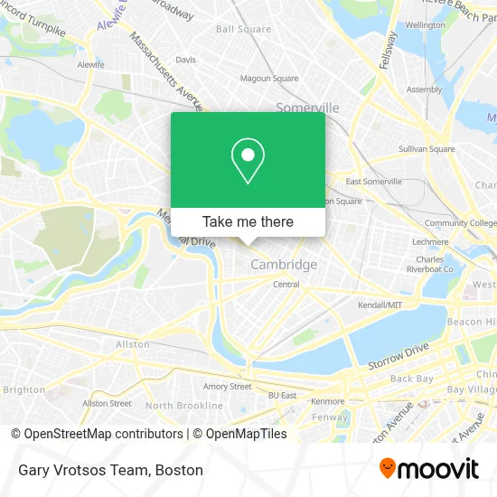 Gary Vrotsos Team map