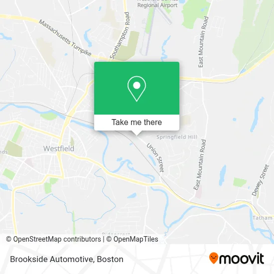 Brookside Automotive map