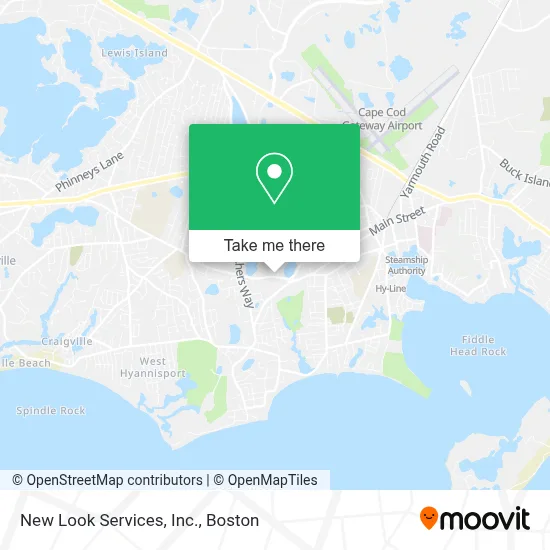 New Look Services, Inc. map