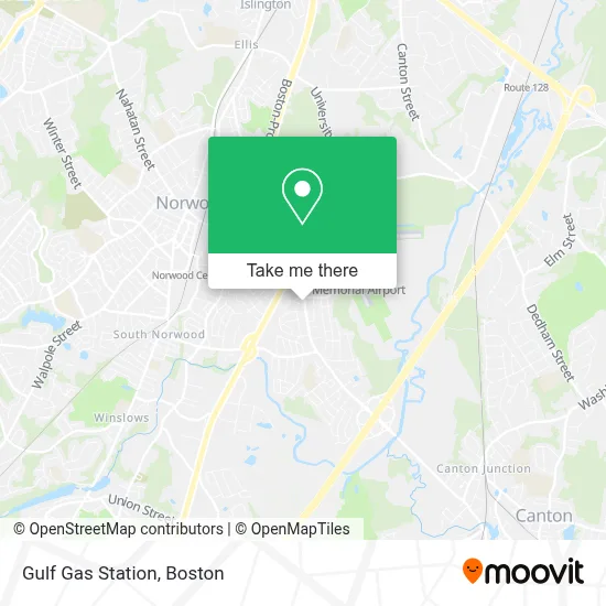 Gulf Gas Station map