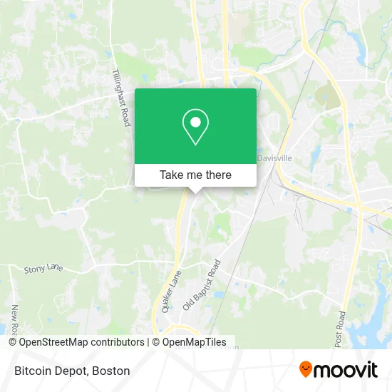Bitcoin Depot map
