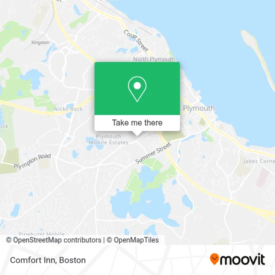 Comfort Inn map