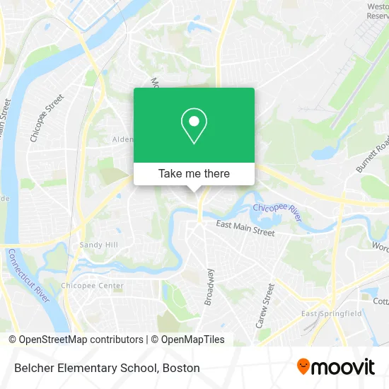 Belcher Elementary School map