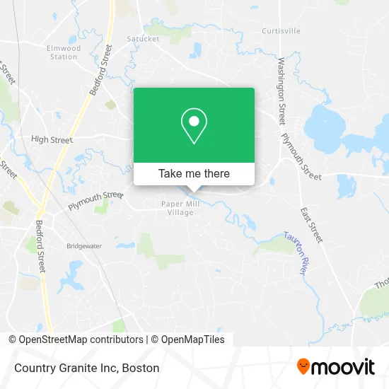 Country Granite Inc map