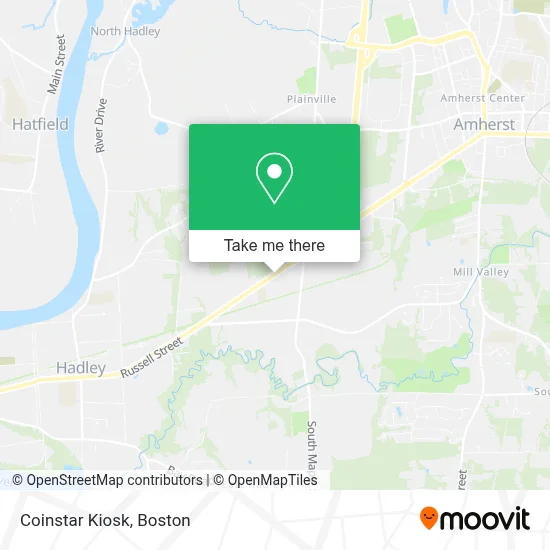 Coinstar Kiosk map