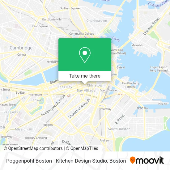 Poggenpohl Boston | Kitchen Design Studio map