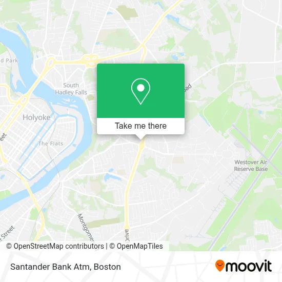 Santander Bank Atm map
