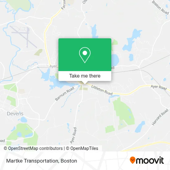Martke Transportation map