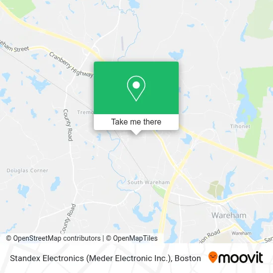 Standex Electronics (Meder Electronic Inc.) map