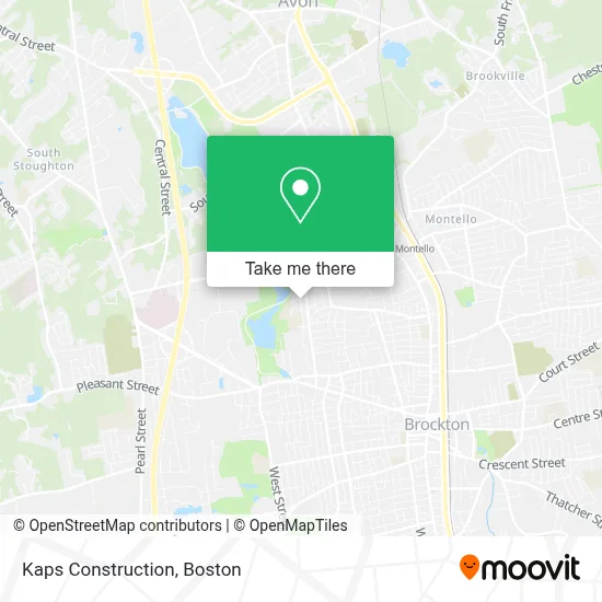 Kaps Construction map