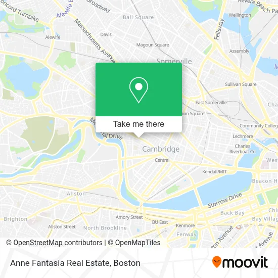 Anne Fantasia Real Estate map