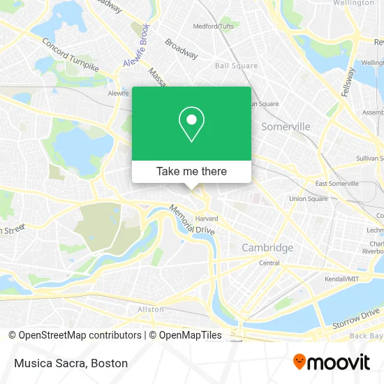 Musica Sacra map
