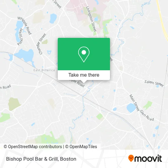 Bishop Pool Bar & Grill map