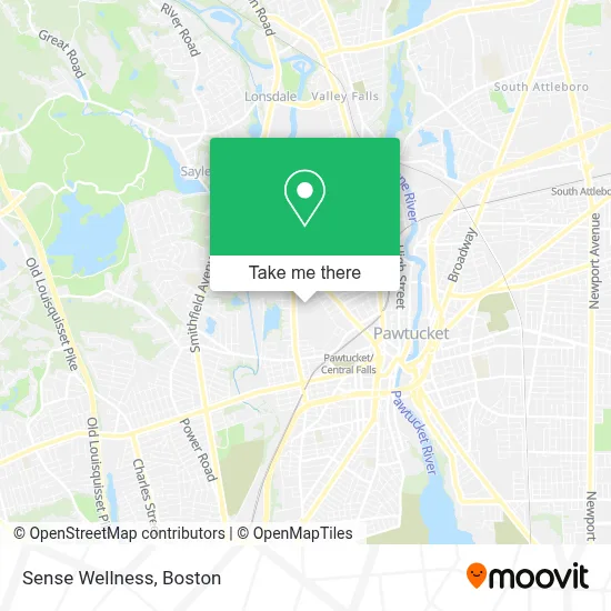 Sense Wellness map