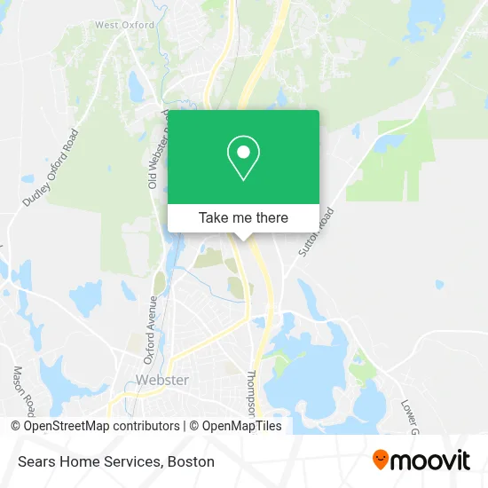 Sears Home Services map