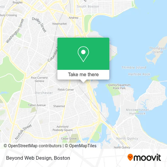 Beyond Web Design map