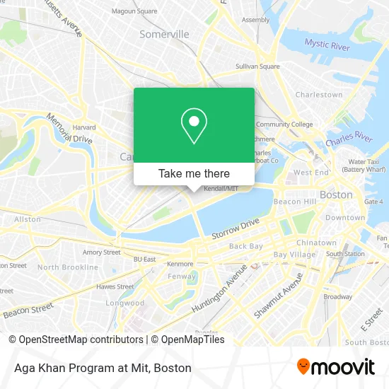 Aga Khan Program at Mit map