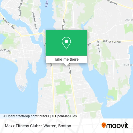 Maxx Fitness Clubzz Warren map