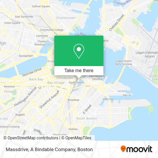 Massdrive, A Bindable Company map