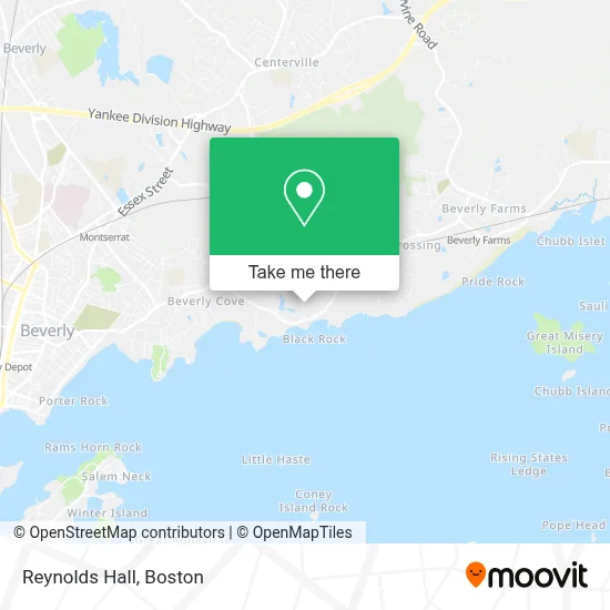 Reynolds Hall map