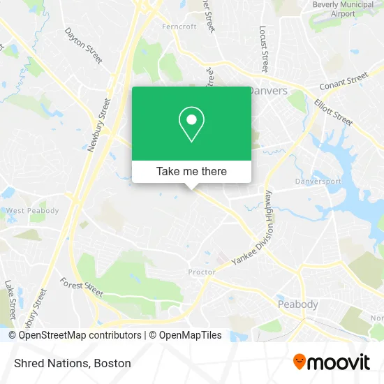 Shred Nations map