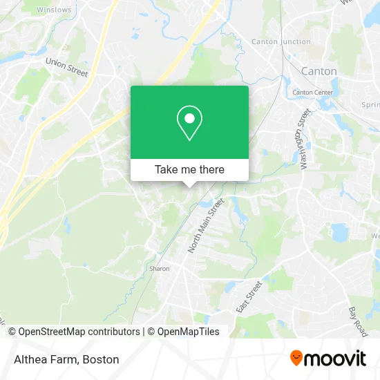 Althea Farm map