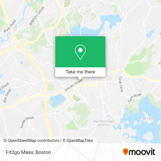 Fit2go Mass map