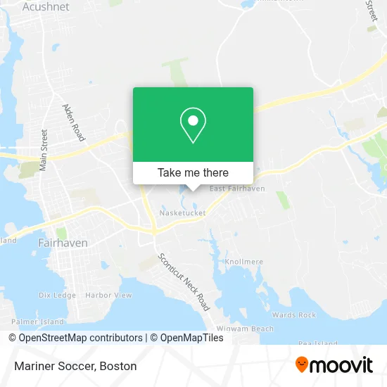 Mariner Soccer map